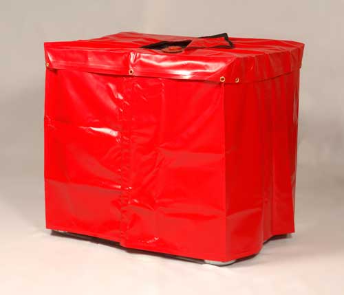 Heavy duty waterproof cover for IBC's and containers