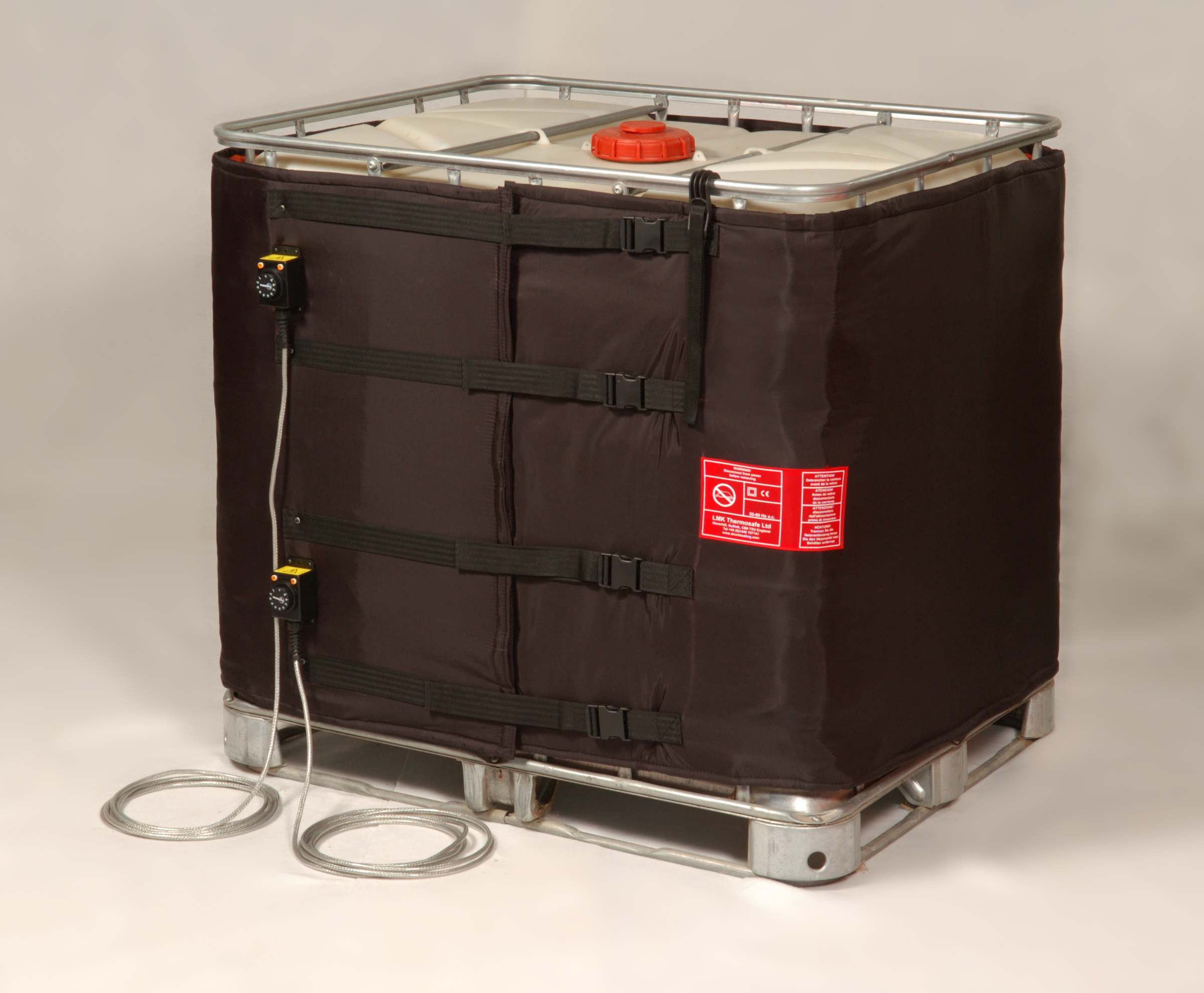 Flexible jacket for 1000 litre Schutz IBC's and Totes